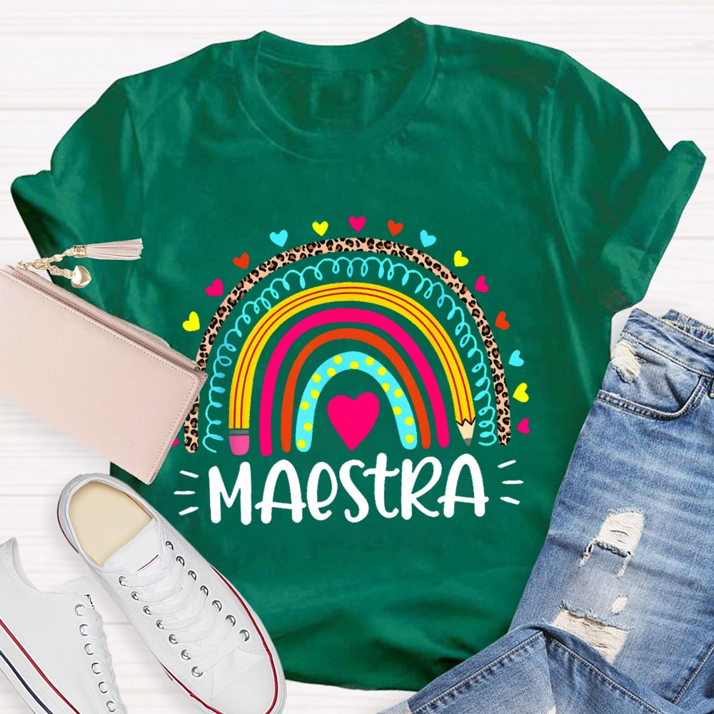 Maestra Rainbow Love T-shirt