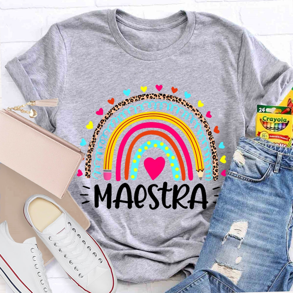 Maestra Rainbow Love T-shirt
