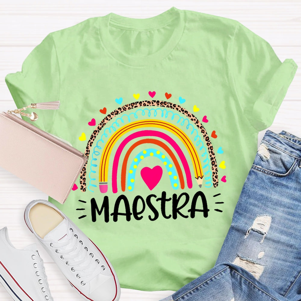 Maestra Rainbow Love T-shirt
