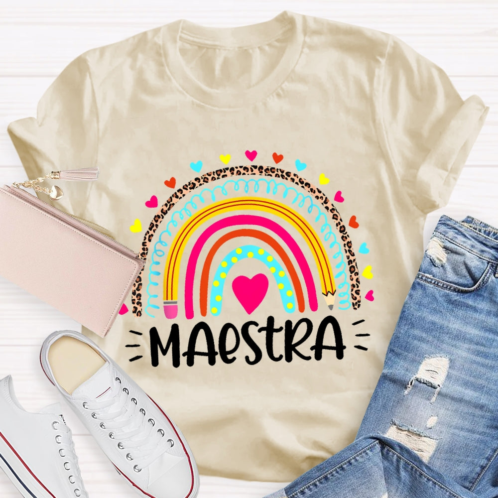 Maestra Rainbow Love T-shirt