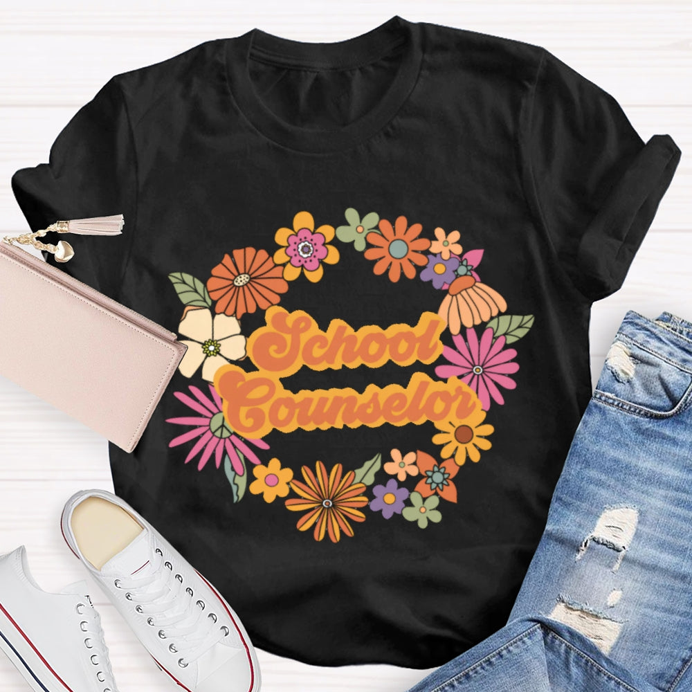 School Counselor Letters T-shirt
