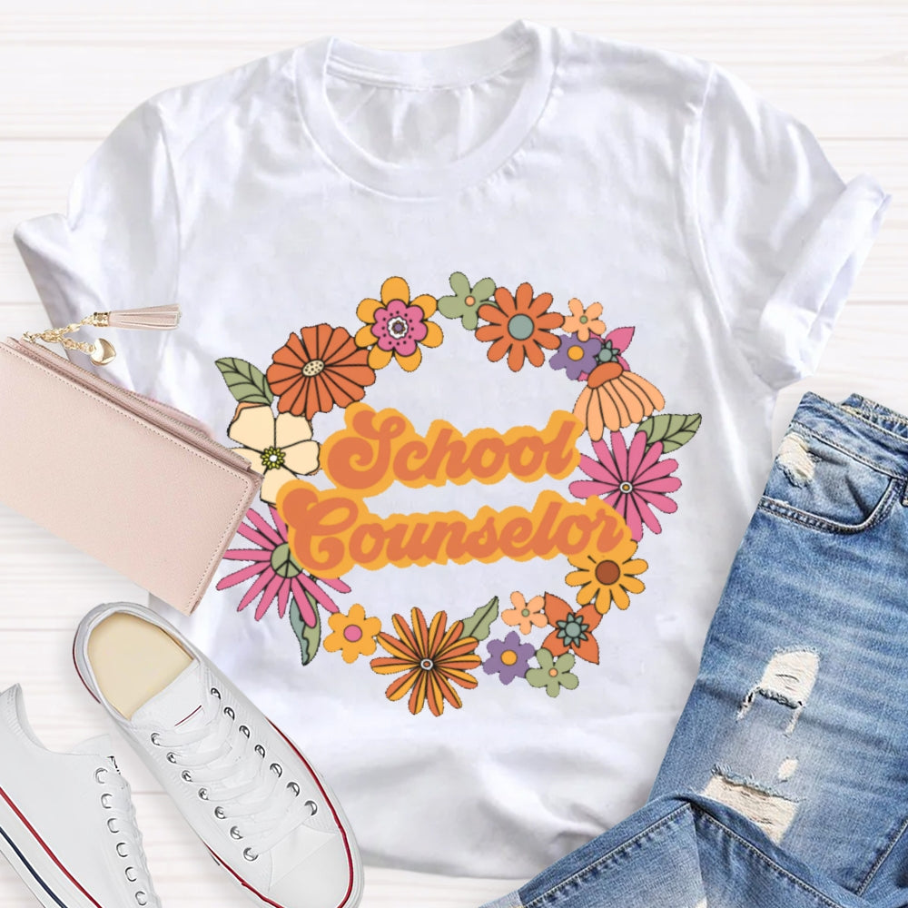 School Counselor Letters T-shirt