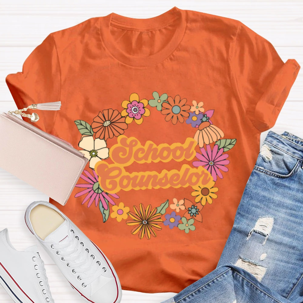 School Counselor Letters T-shirt