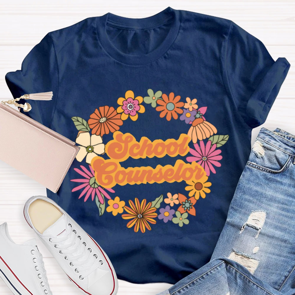 School Counselor Letters T-shirt