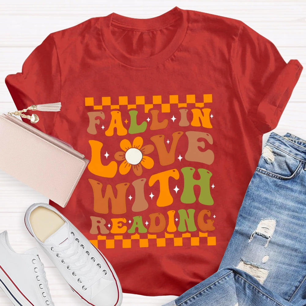 Fall In Love With Reading T-Shirt