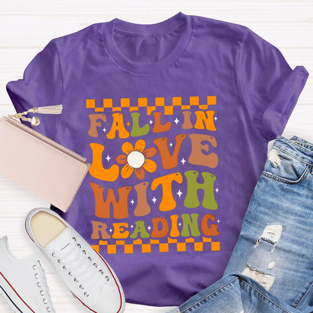 Fall In Love With Reading T-Shirt