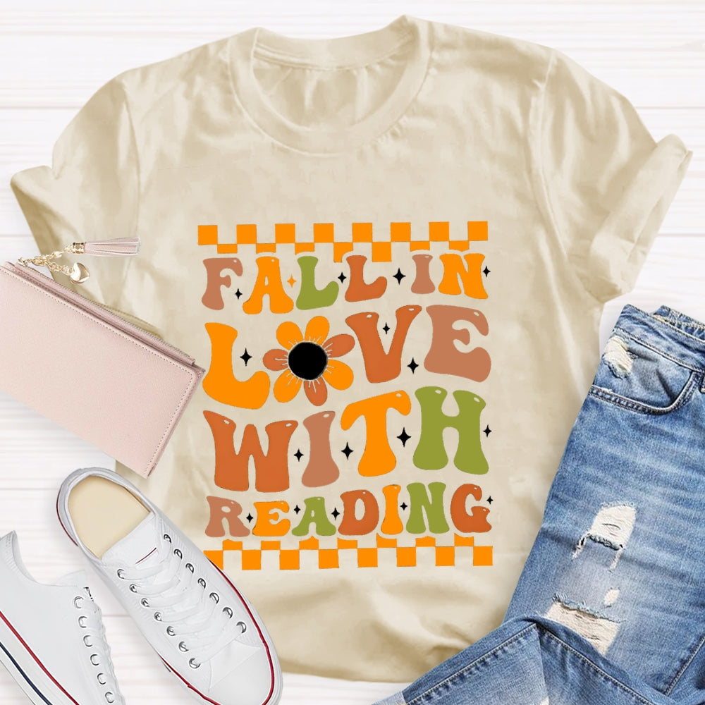 Fall In Love With Reading T-Shirt