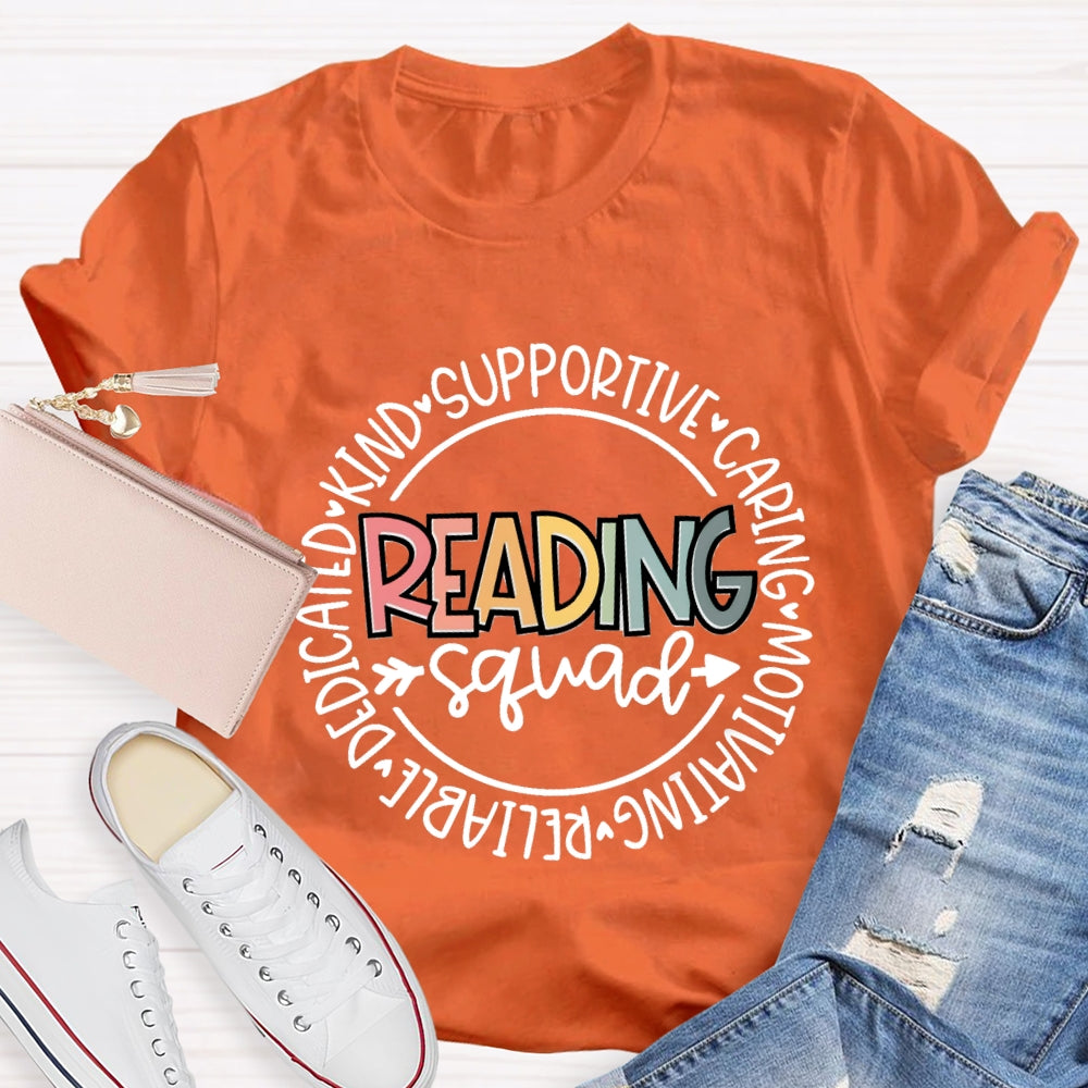 Reading Squad Kind Supportive T-Shirt