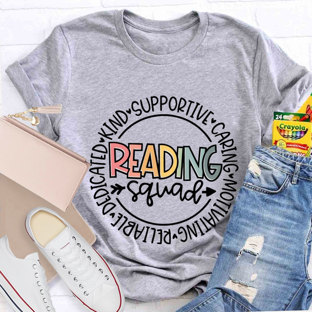 Reading Squad Kind Supportive T-Shirt