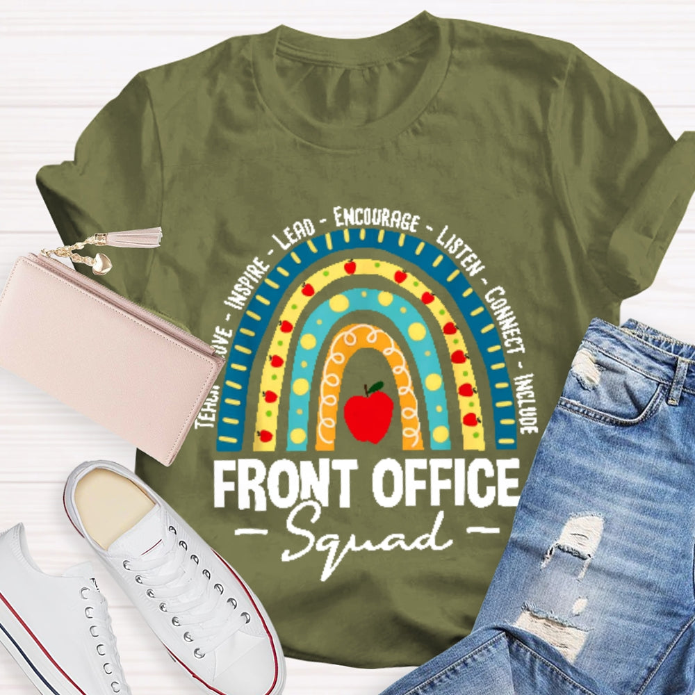 Teach Love Inspire Lead Encourage Listen Connect Include T-shirt