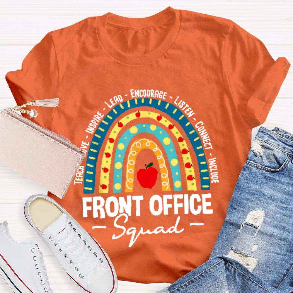 Teach Love Inspire Lead Encourage Listen Connect Include T-shirt