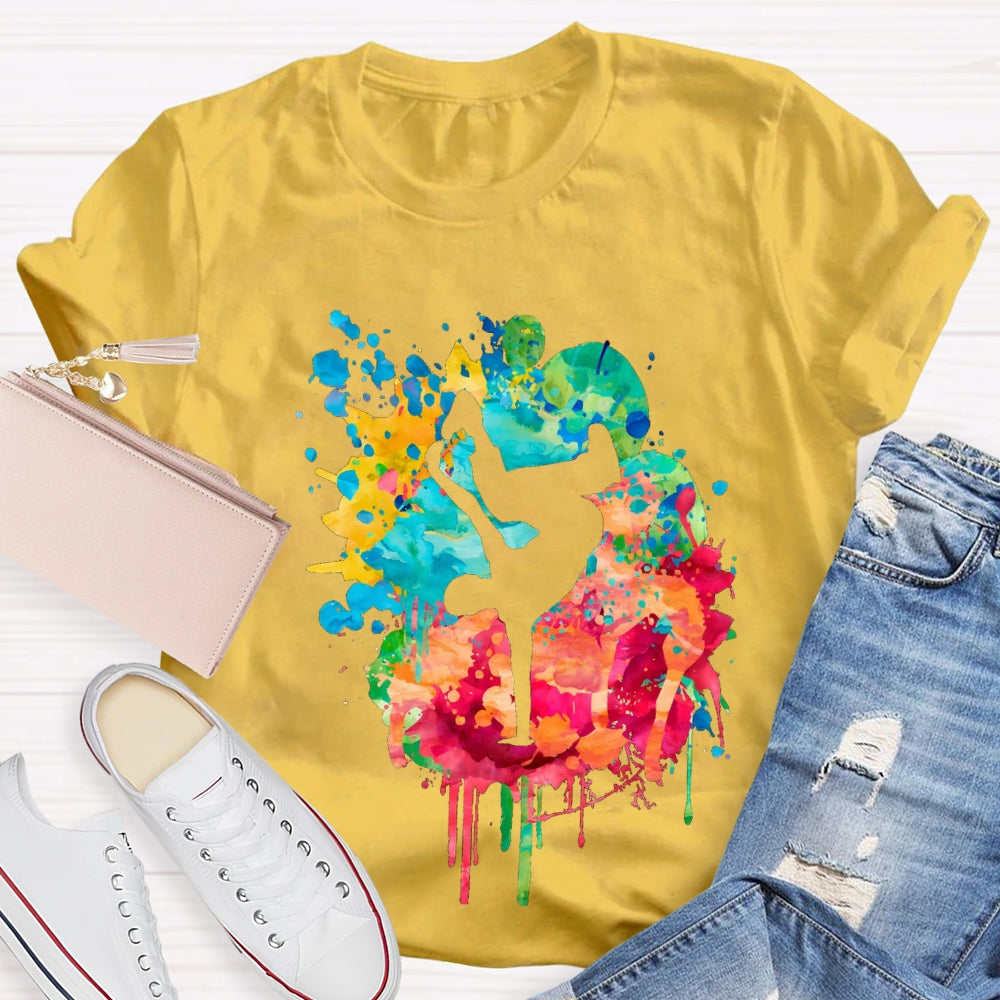 Jumping Dance Posture T-shirt