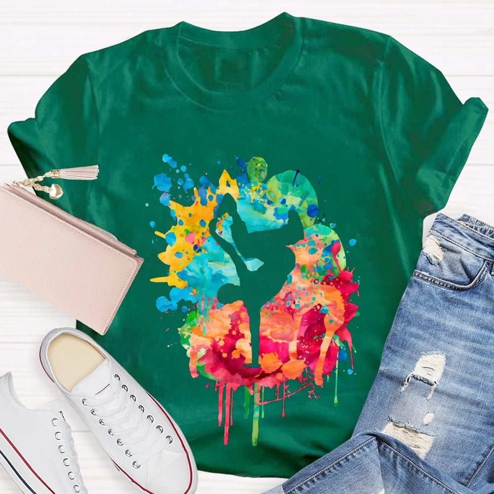 Jumping Dance Posture T-shirt