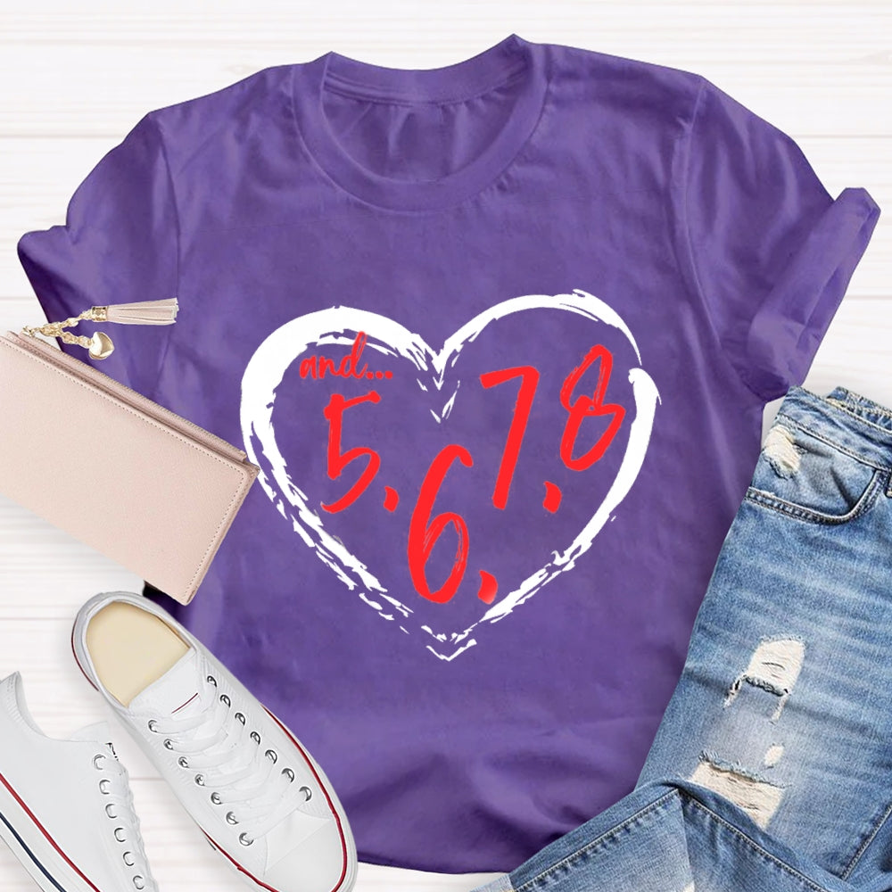 And 5678 Dance Teacher T-Shirt