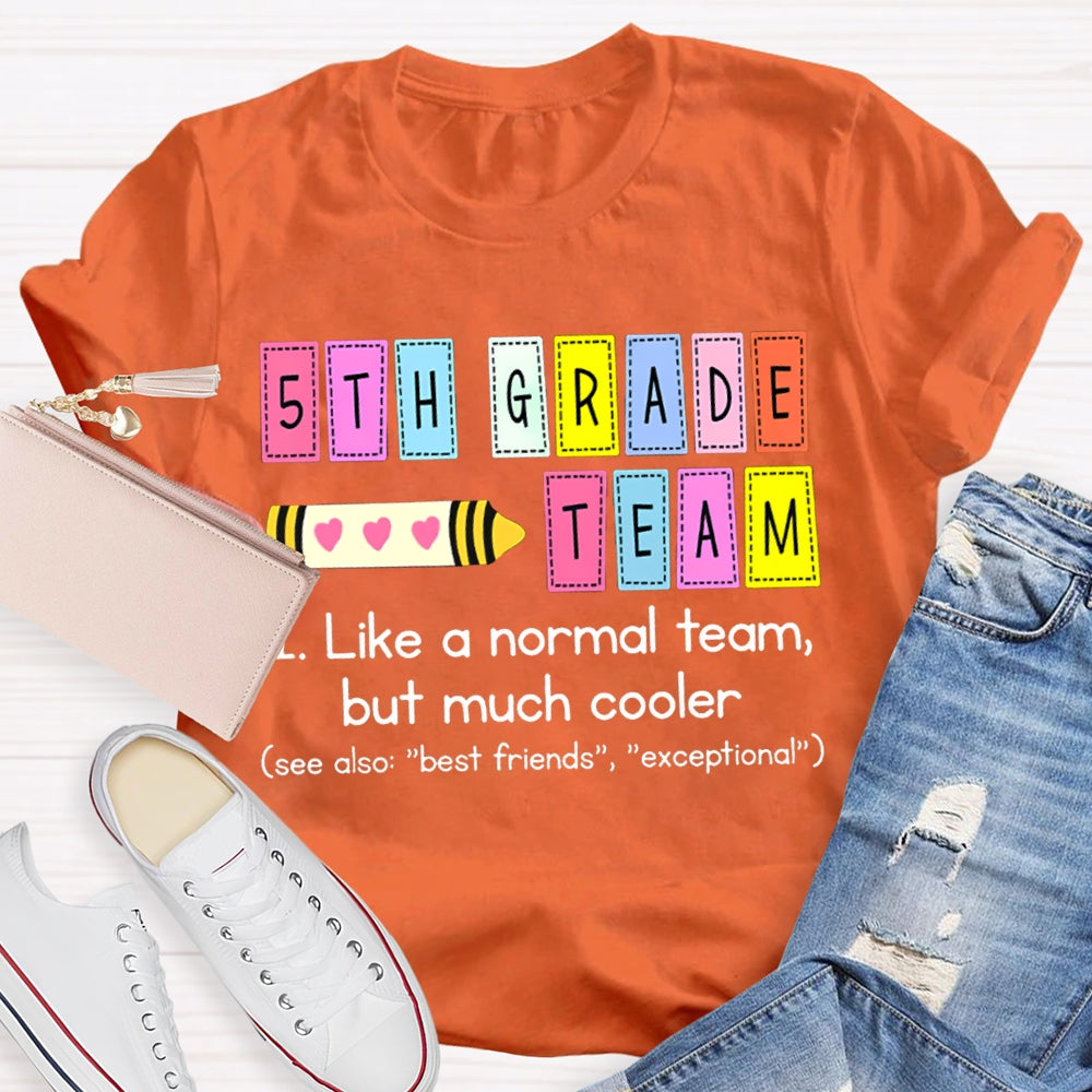 Personalized Grade Back To School Teacher T-Shirt