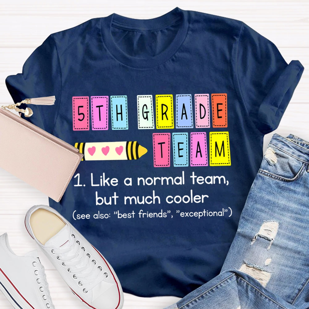 Personalized Grade Back To School Teacher T-Shirt