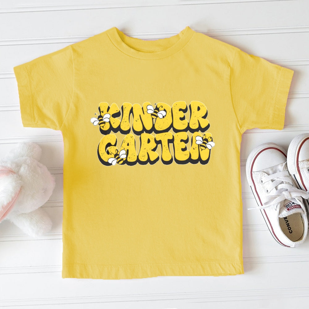 Kindergarten Cute Bees Toddler&Kids Tees