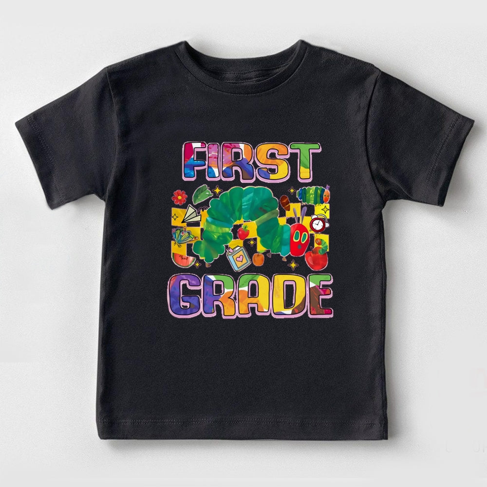 Personalized Grade Hungry Caterpillar Toddler&Kids Tees