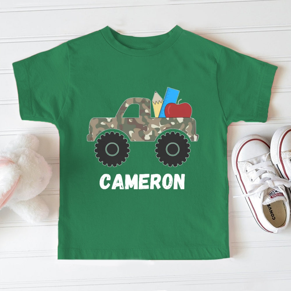 Personalized Name Cameron Toddler T-shirts
