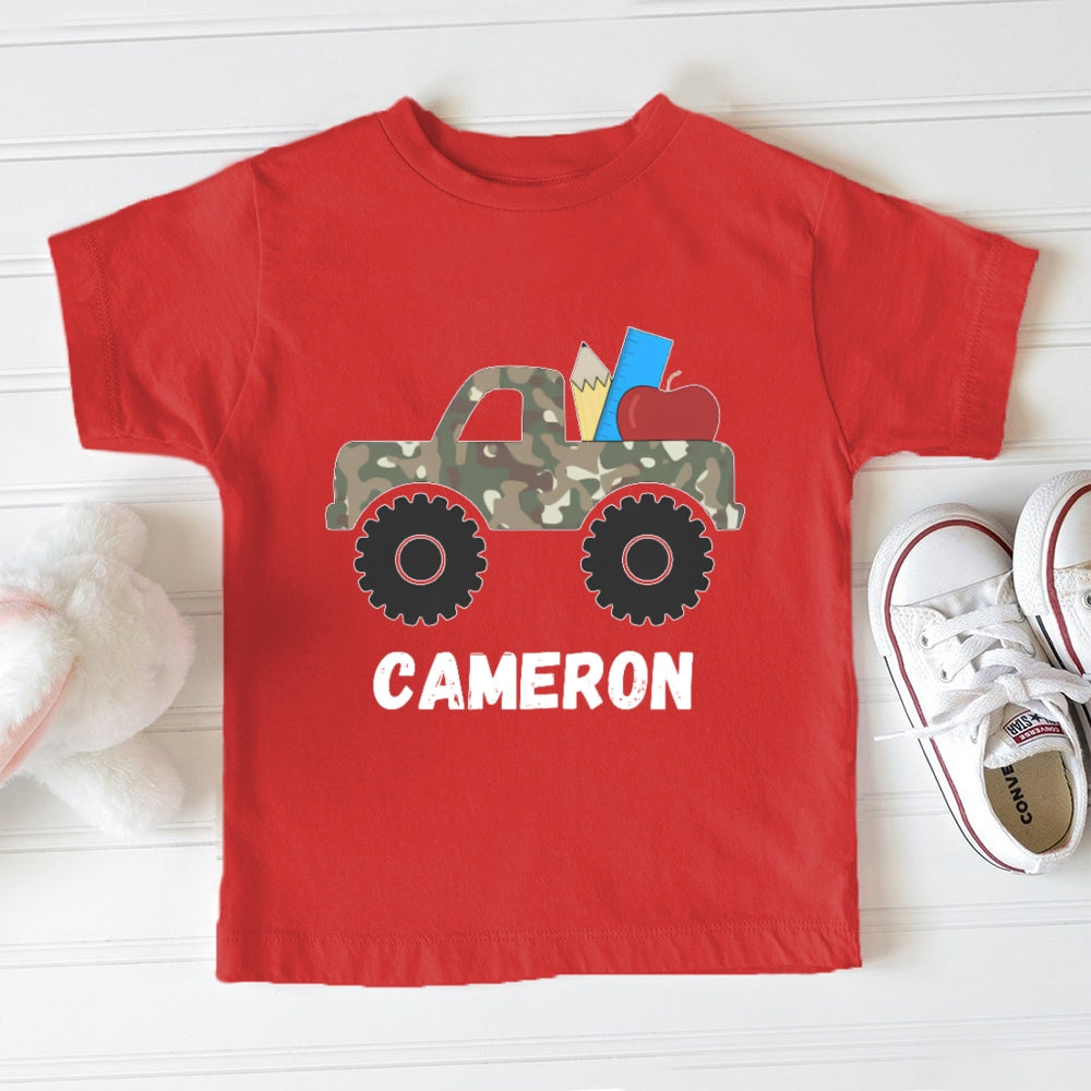 Personalized Name Cameron Toddler T-shirts