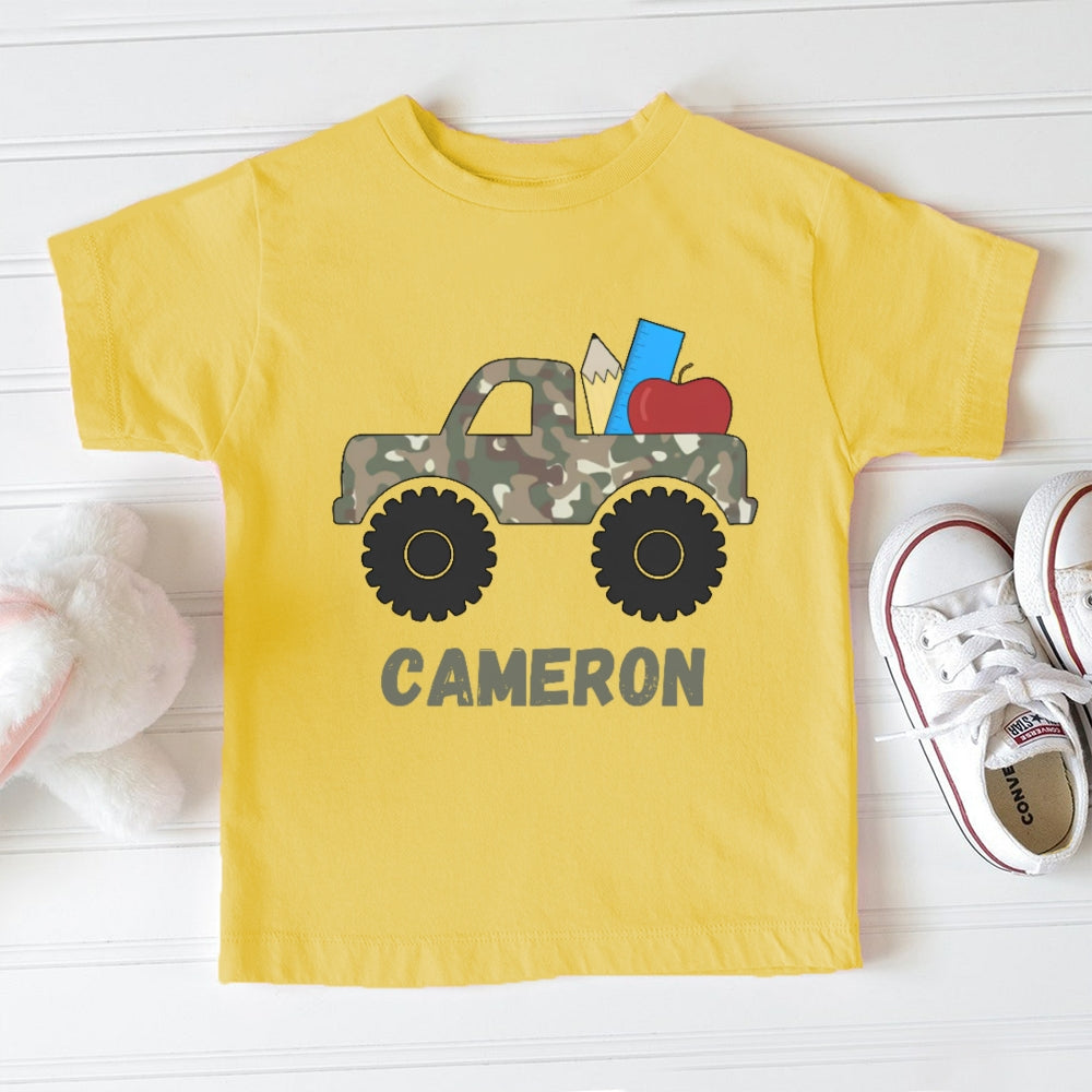Personalized Name Cameron Toddler T-shirts