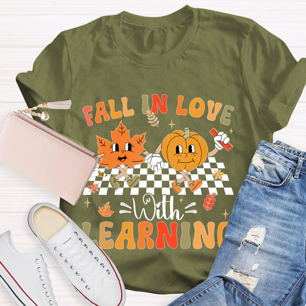Fall In Love With Learning Good Friends Hold Hands T-Shirt