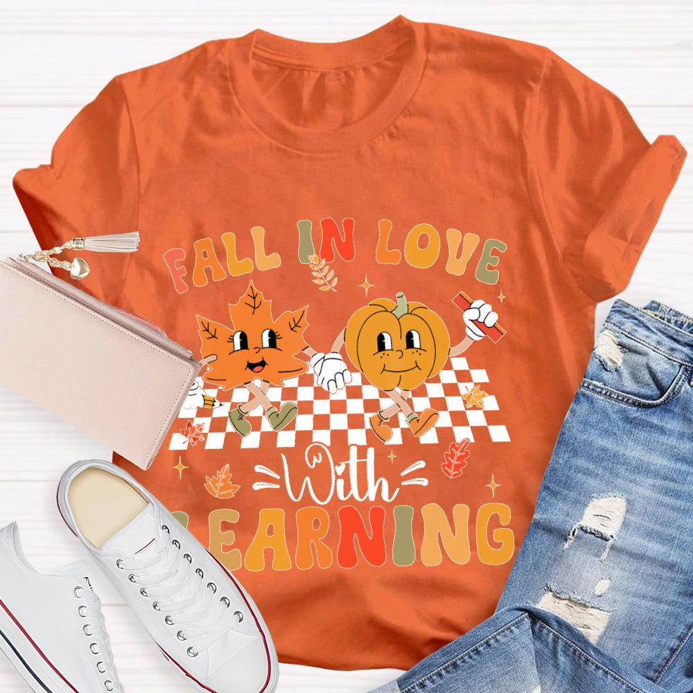 Fall In Love With Learning Good Friends Hold Hands T-Shirt