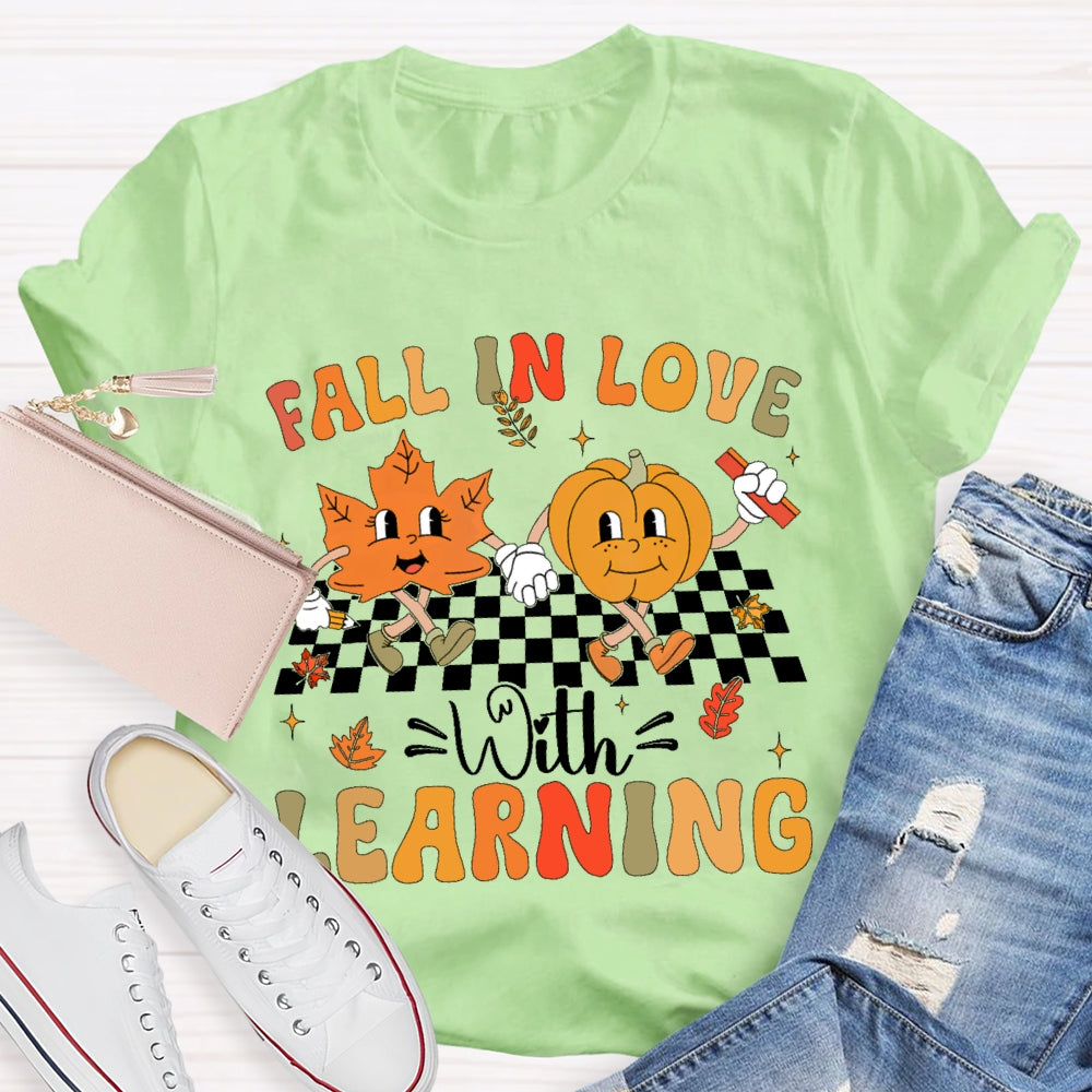 Fall In Love With Learning Good Friends Hold Hands T-Shirt