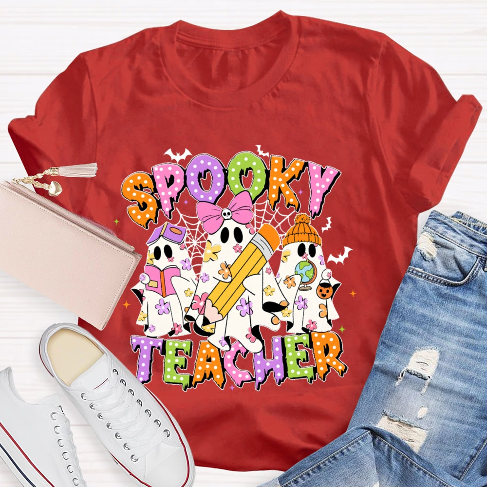 Spooky Teacher Funny T-shirt
