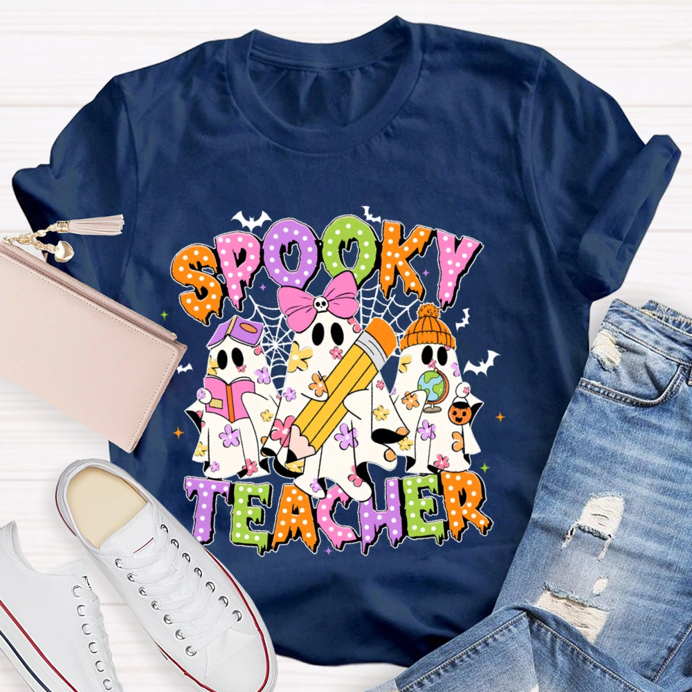 Spooky Teacher Funny T-shirt