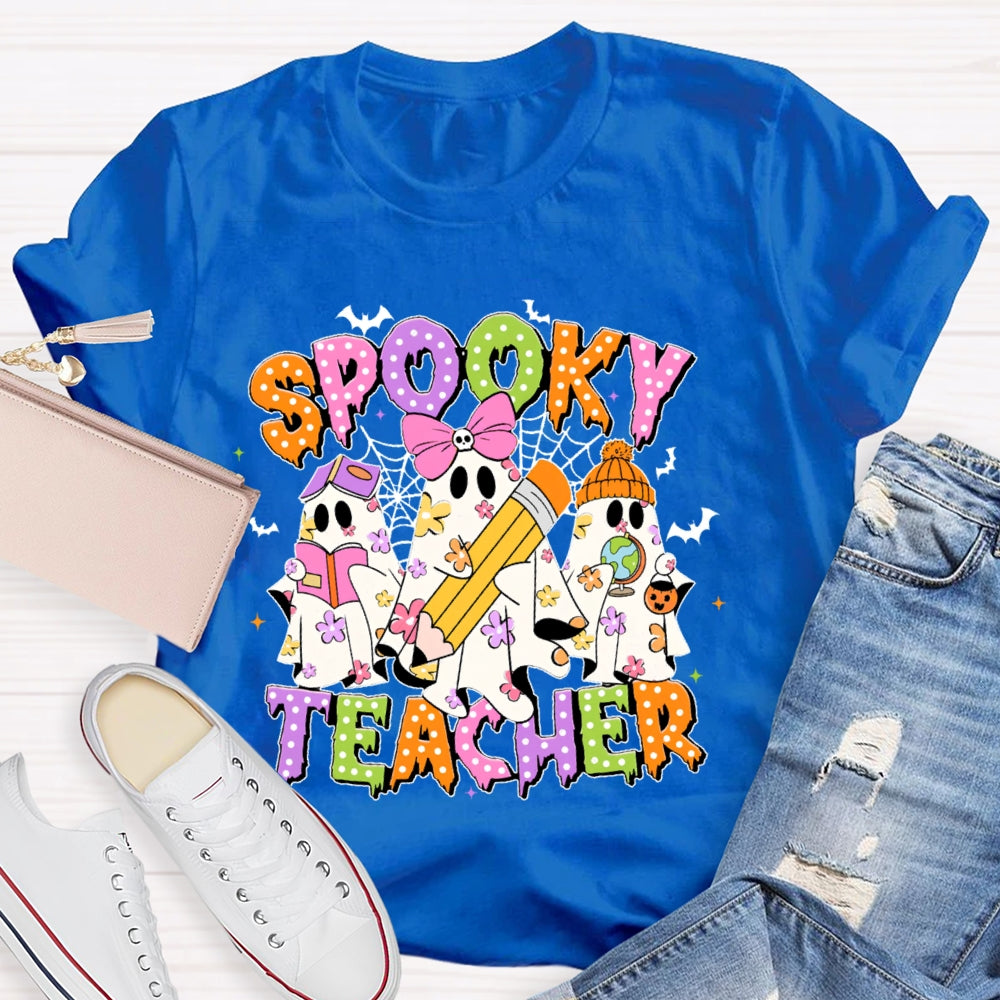 Spooky Teacher Funny T-shirt