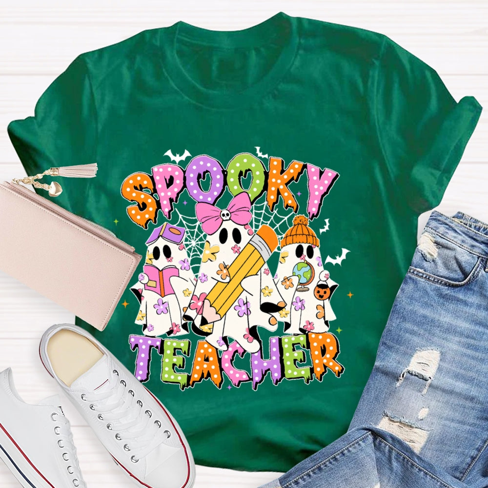Spooky Teacher Funny T-shirt