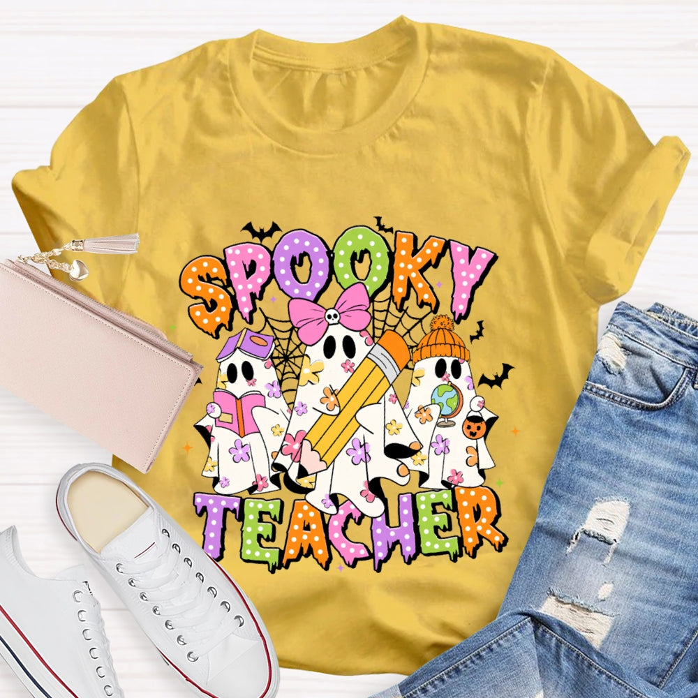 Spooky Teacher Funny T-shirt