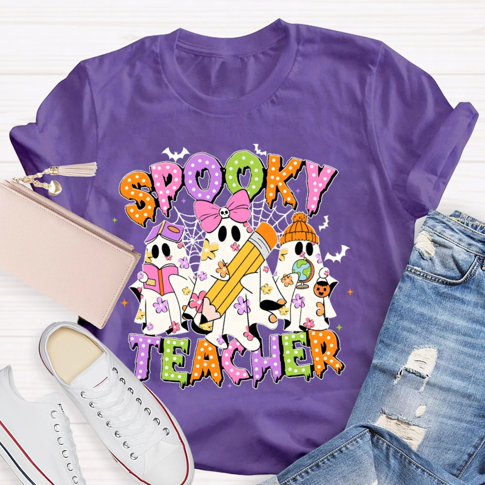 Spooky Teacher Funny T-shirt