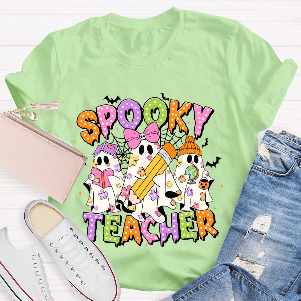 Spooky Teacher Funny T-shirt