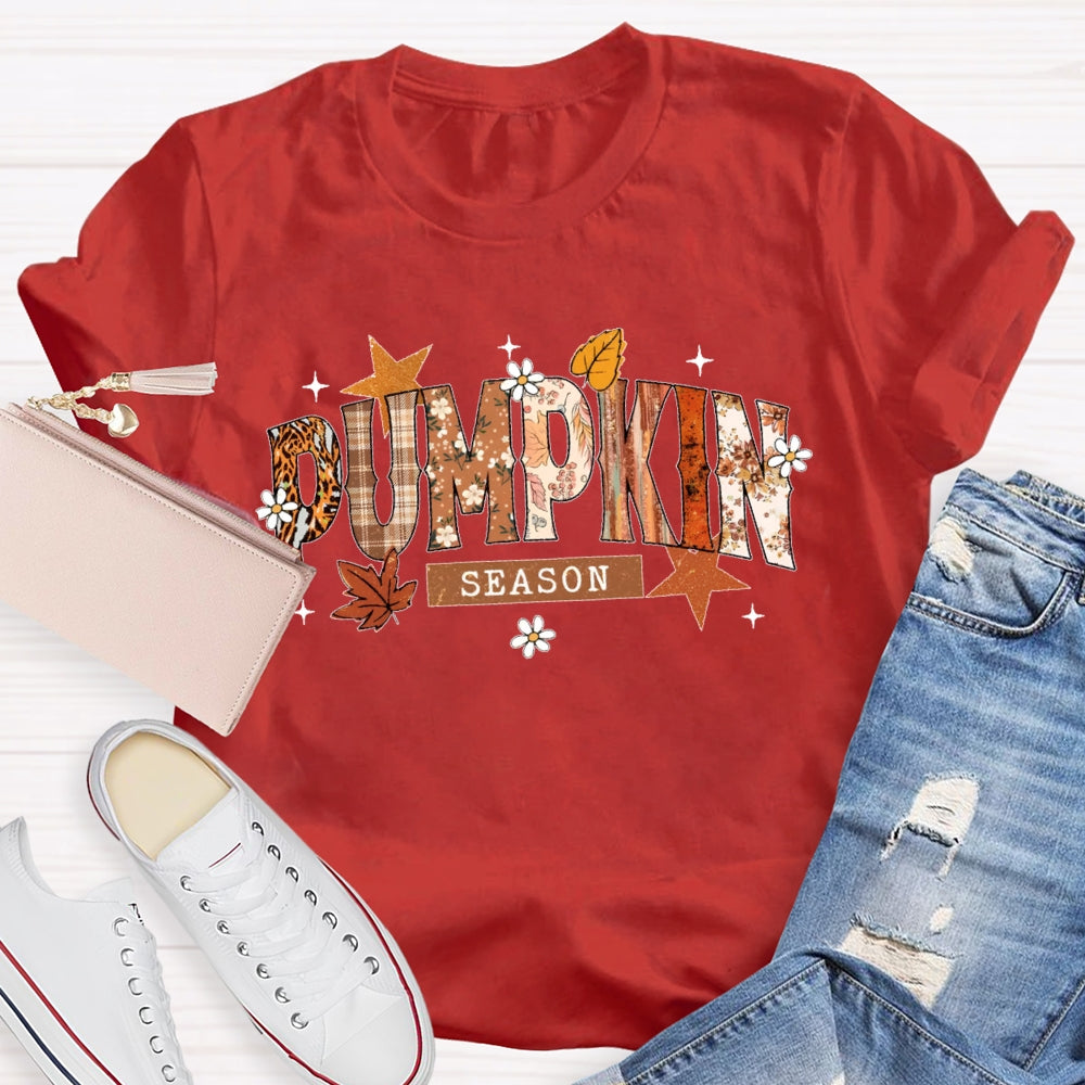 Pumpkin Season Funny T-shirt