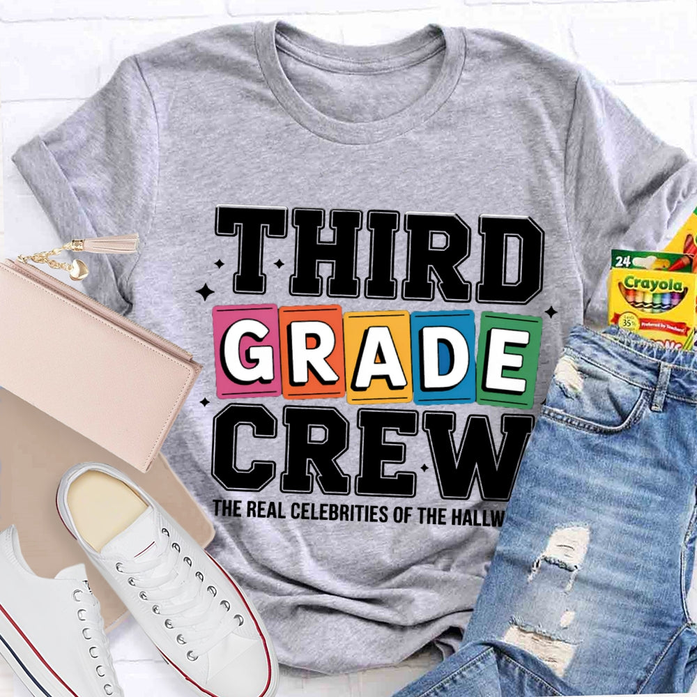 Personalized Grade The Real Celebrities Of The Hallway T-Shirt