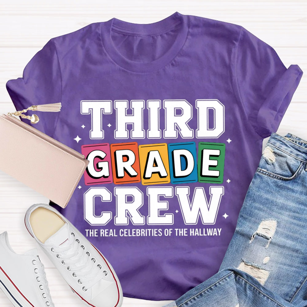 Personalized Grade The Real Celebrities Of The Hallway T-Shirt