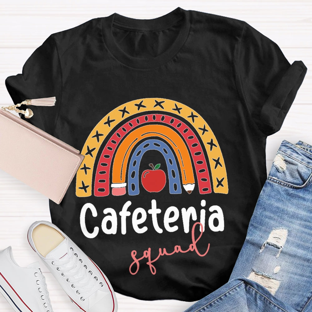 Cafeteria Squad Funny T-shirt