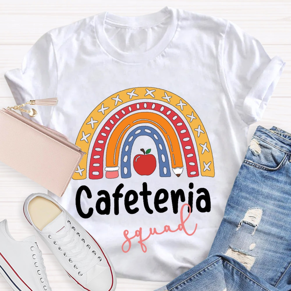 Cafeteria Squad Funny T-shirt