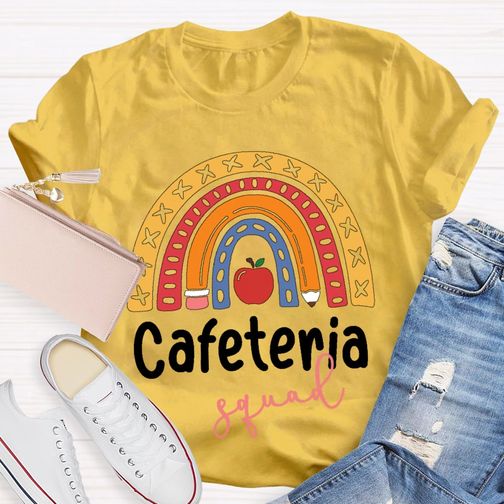 Cafeteria Squad Funny T-shirt
