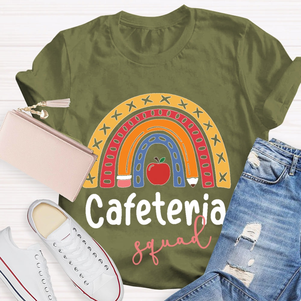 Cafeteria Squad Funny T-shirt