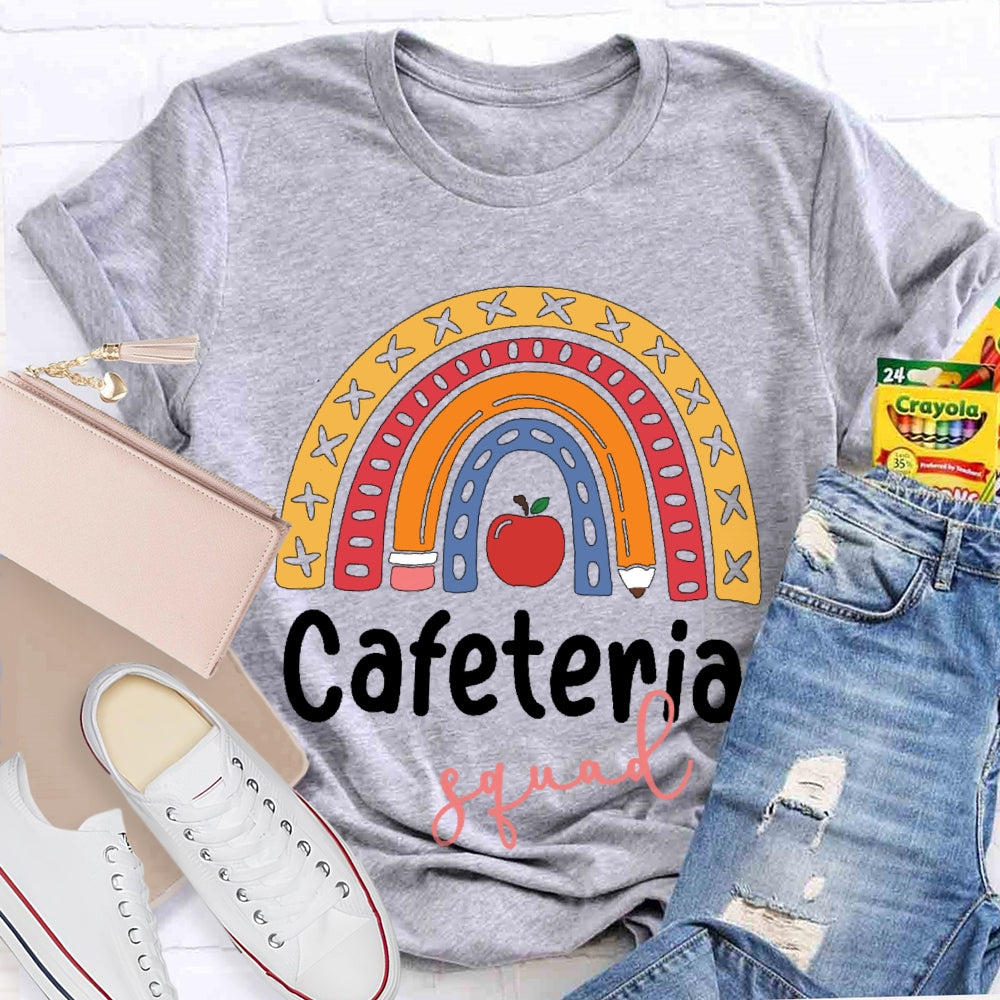 Cafeteria Squad Funny T-shirt