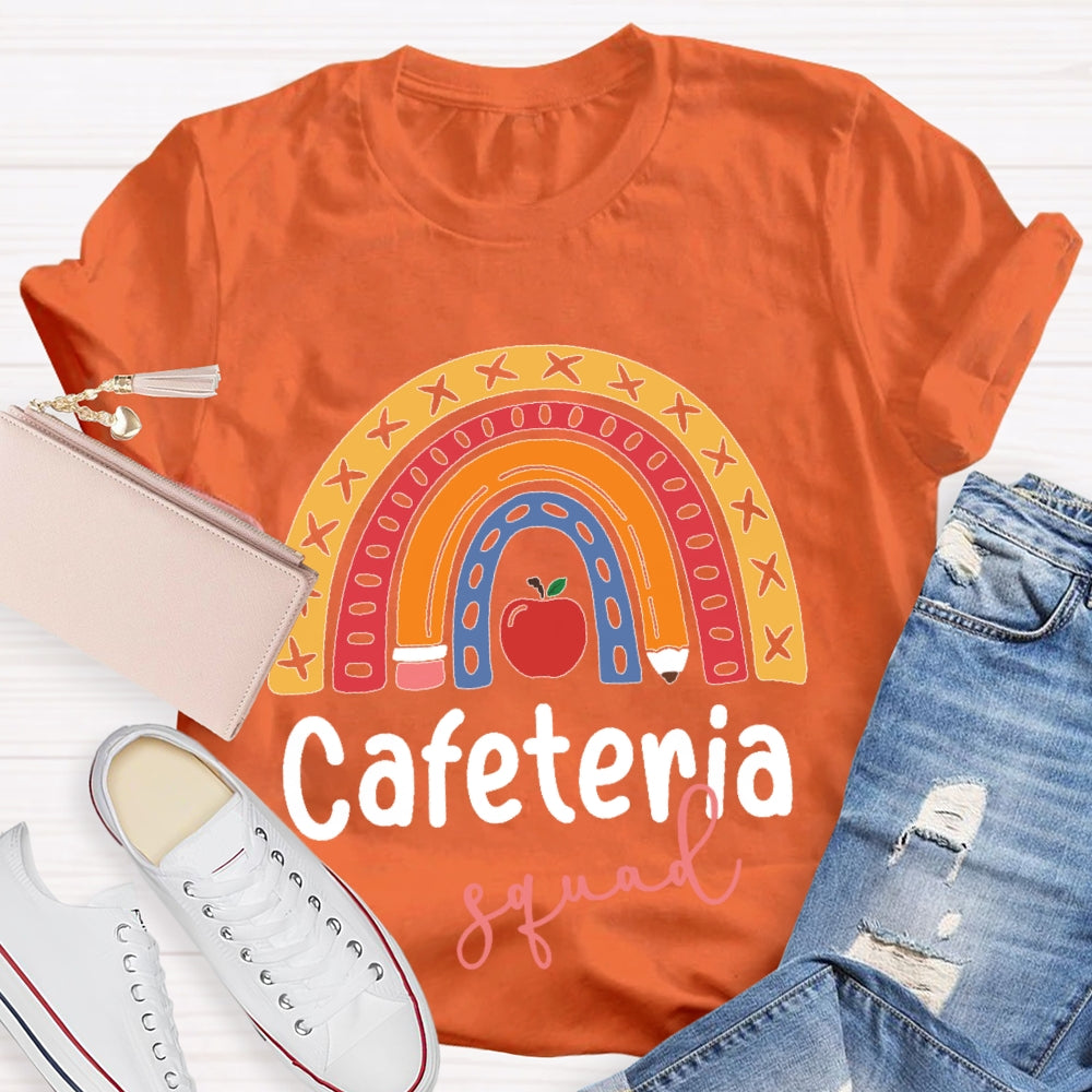 Cafeteria Squad Funny T-shirt