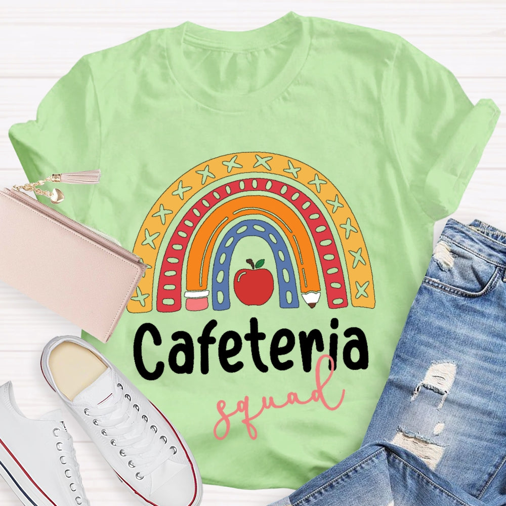 Cafeteria Squad Funny T-shirt