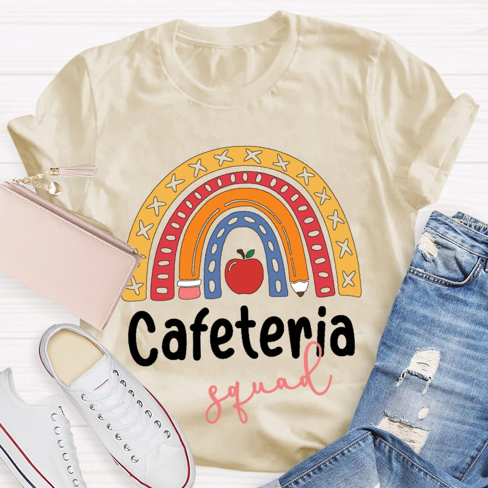 Cafeteria Squad Funny T-shirt