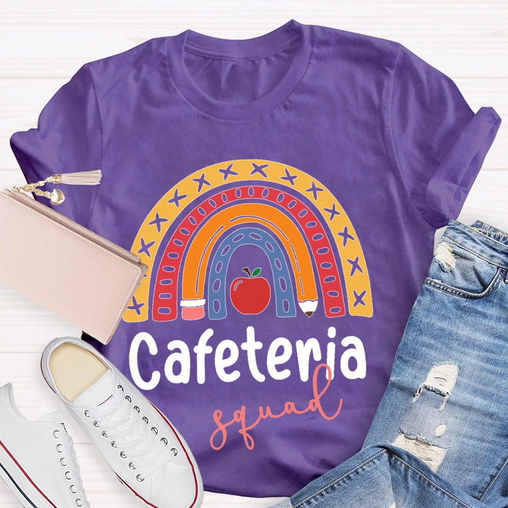 Cafeteria Squad Funny T-shirt