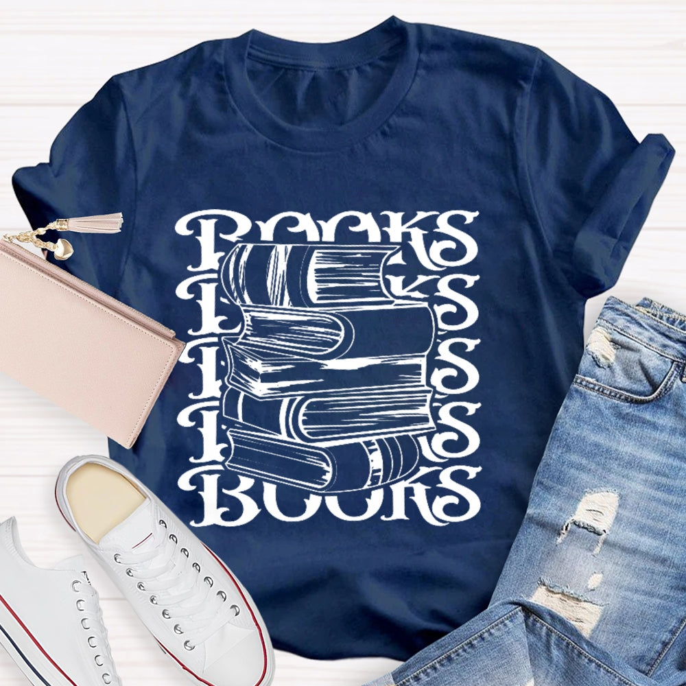 Books Reading Enthusiast Funny T-shirt