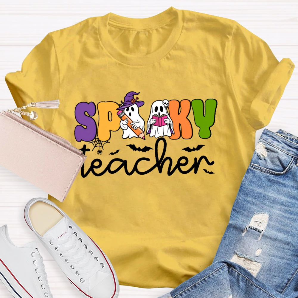 Spooky Teacher Graphic T-shirt