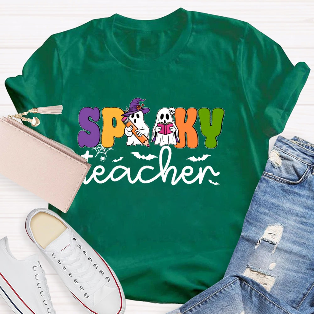 Spooky Teacher Graphic T-shirt